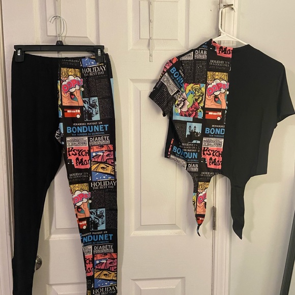 Comic two piece set - Picture 3 of 3